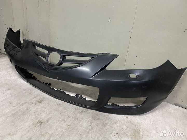 Передний бампер mazda 3 бк спорт седан