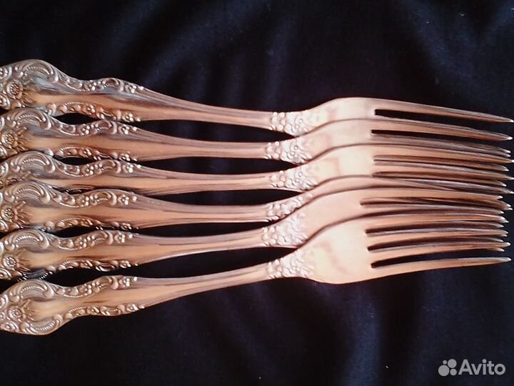 Ложки, вилки мельхиор / нерж. 60-х гг СССР