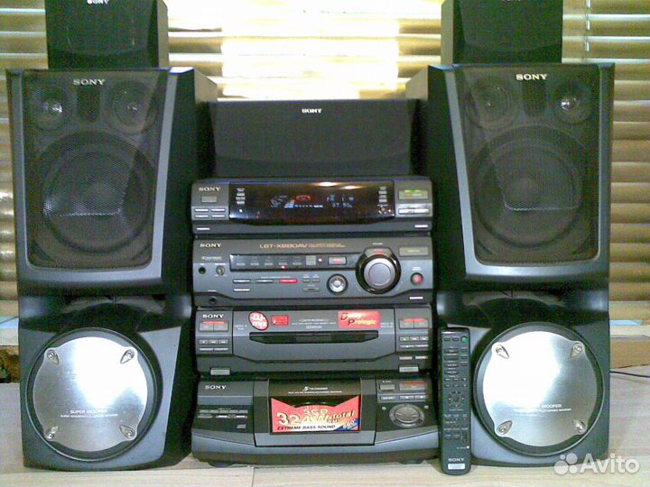 Музыкальный центр Sony lbt-xb80AV