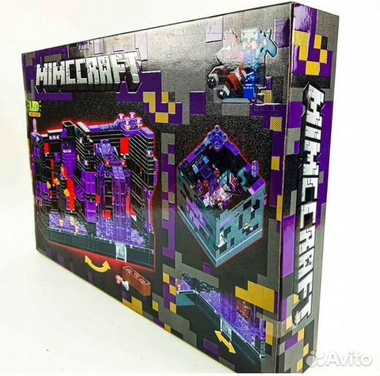 Детский конструктор майнкрафт