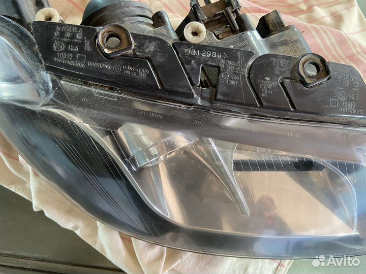 Передняя фара пассат б5+