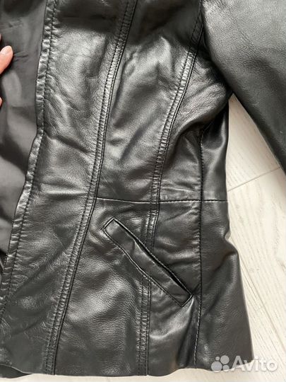 Куртка кожаная