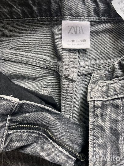 Джинсы Zara для мальчика 140см почти новые