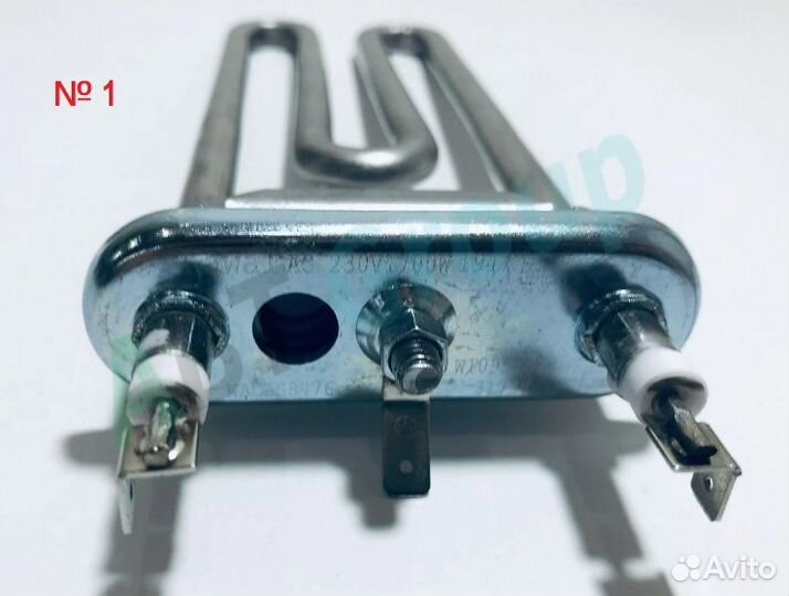 Нагревательный элемент тэн стиральной машины новый