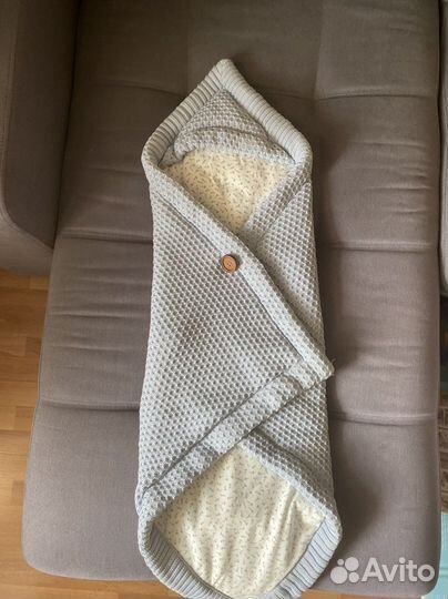 Конверт - плед 2 в 1 Universal вязаный Loomknits