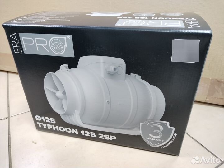 Вентилятор канальный Тайфун 125