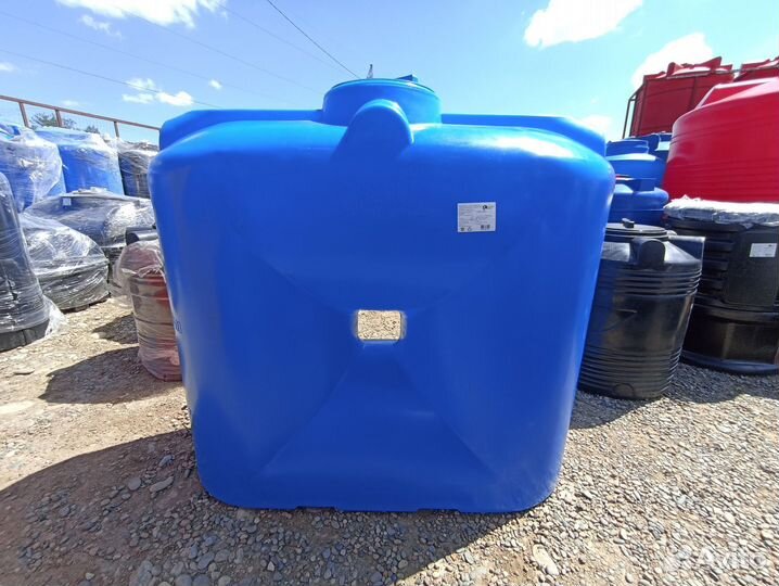 Прямоугольные баки для воды 500-2000 л