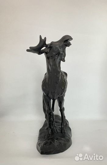 Статуэтка Лось чугун