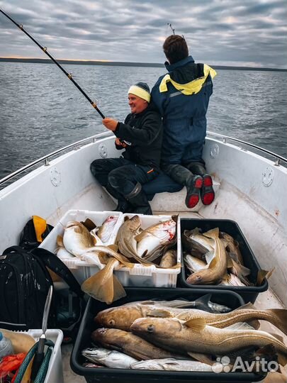 Морская рыбалка, прогулки по Баренцеву морю