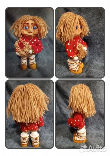 Кукла интерьерная, домовенок Кузя