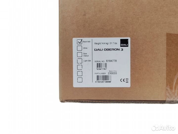 Полочная акустическая система dali oberon 3