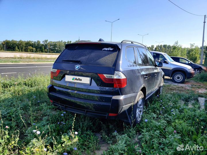 BMW X3 2.5 AT, 2007, 205 000 км