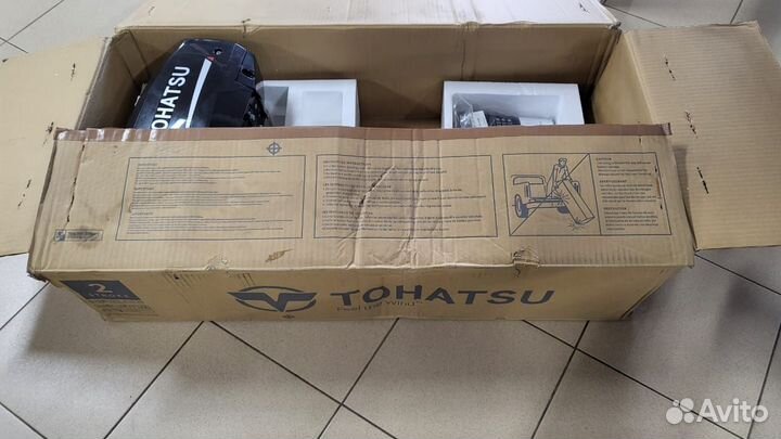 Лодочный мотор Tohatsu (Тохатсу) 3.5 л.с. витринны