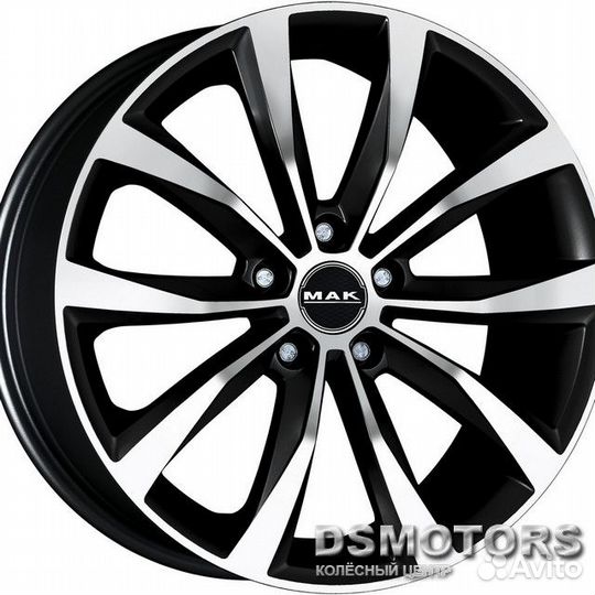 Диски Wolf 7.5/18 5x112 ET51 d57.1 black mirror