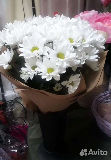 Букет из ромашек.Доставка