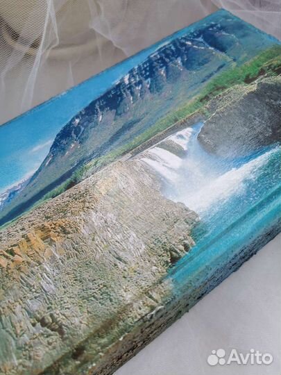 Шкатулка деревянная, ручная работа