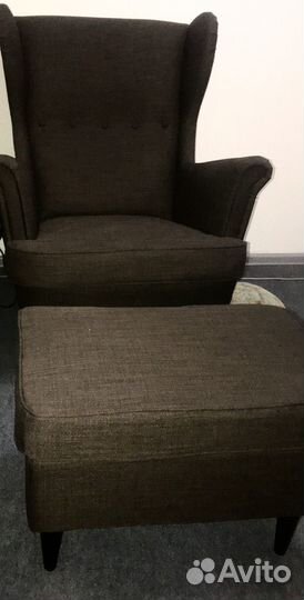 Пуф Икеа Страндмон