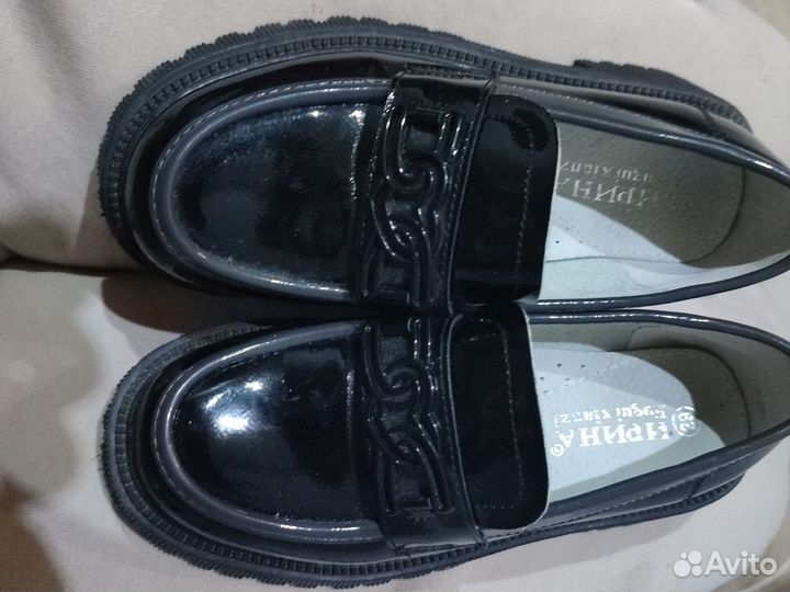 Лоферы для девочки 29 размер