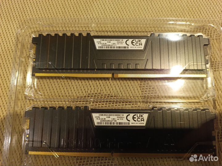 Оперативная память ddr4 16gb 3000 Vengeance LPX