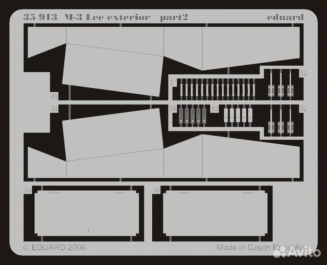 1/35 M3 'Lee' Medium Tank Academy 13206 + допы
