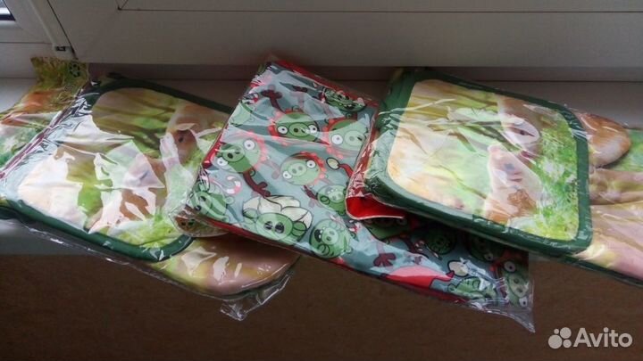 Кухонные наборы, фартук + прихватки