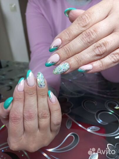 Аппаратный маникюр, педикюр, покрытие гель лаком