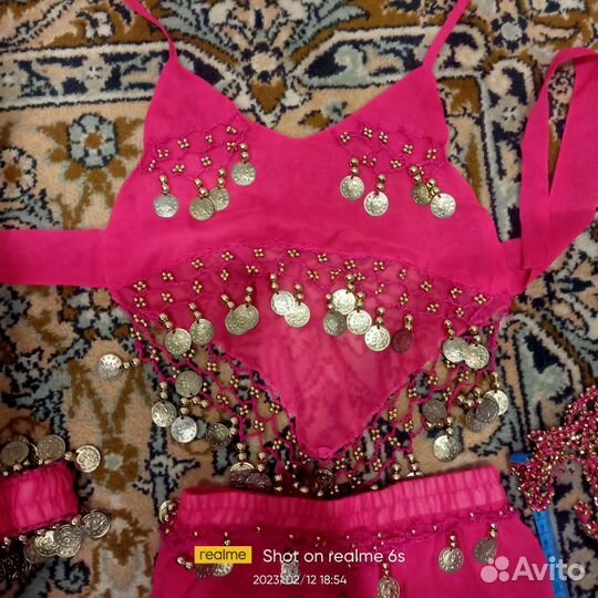 Костюм для восточных танцев детский