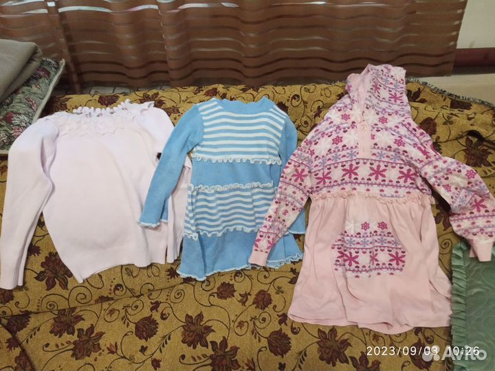 Пакет одежды д/девочки 5-7 лет