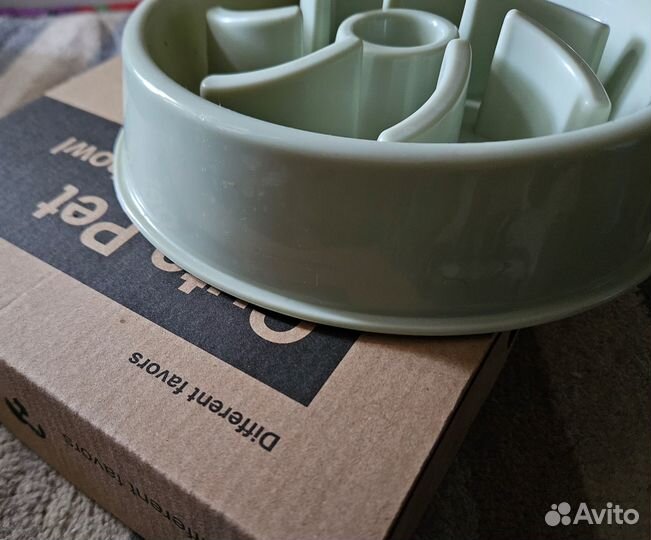 Миска для животных для медленного поедания корма