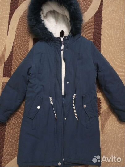 Парка для девочки 140