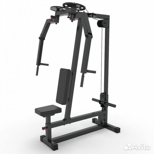 Баттерфляй - грудь и задние дельты на свободном в