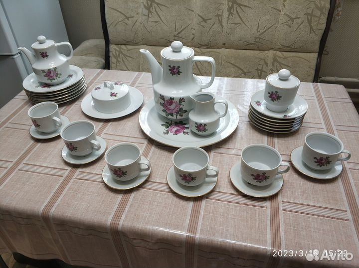 Фарфоровая посуда из ГДР