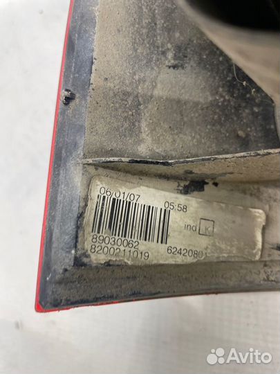 Фонарь задний задний правый Renault Logan 1 K7J