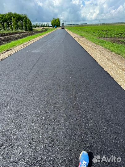 Укладка асфальта, асфальтирование территорий