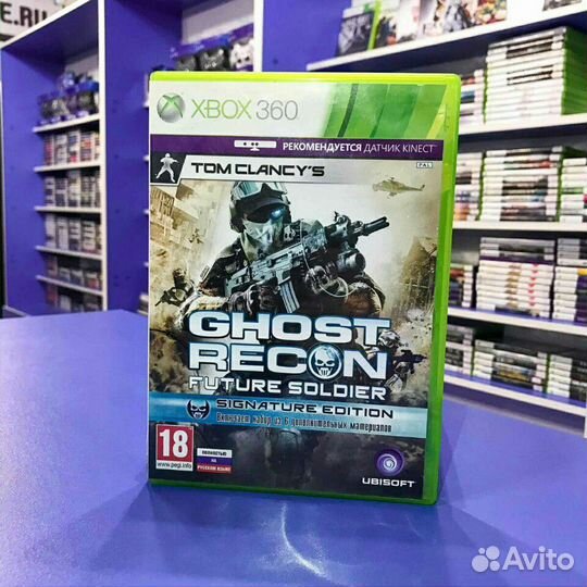 Tom Clancy ghost Recon future soldier Xbox 360 (об