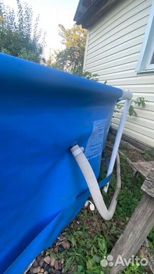 Каркасный бассейн intex