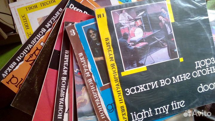 Грампластинки разные