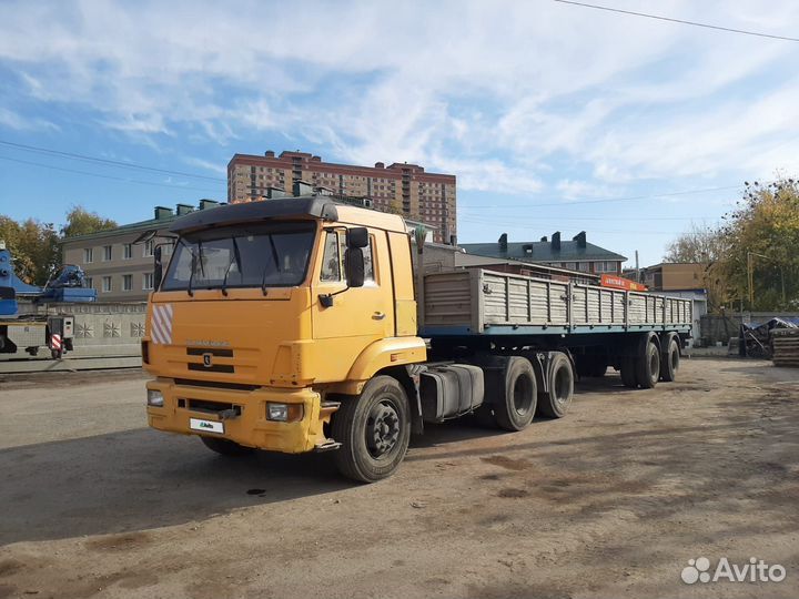 КАМАЗ 65116-N3 с полуприцепом, 2010