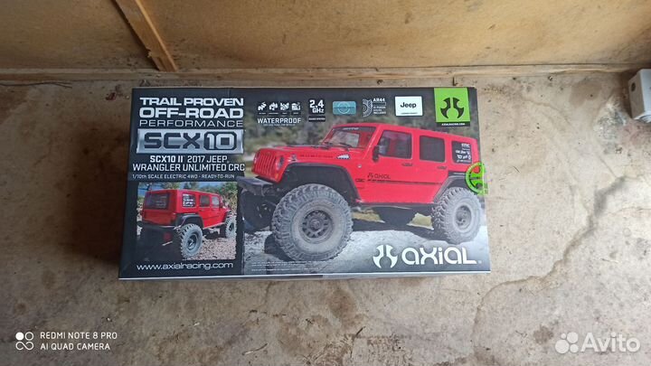 Axial scx10 ii jeep wrangler