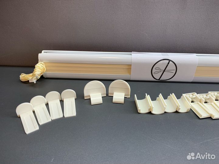 Жалюзи плиссе decofest Плайн, 40х160 см