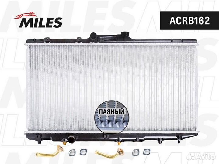 Радиатор охлаждения toyota corolla 1.3/1.6 92-98 п