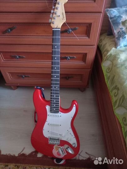 Электрогитара fender squier stratocaster