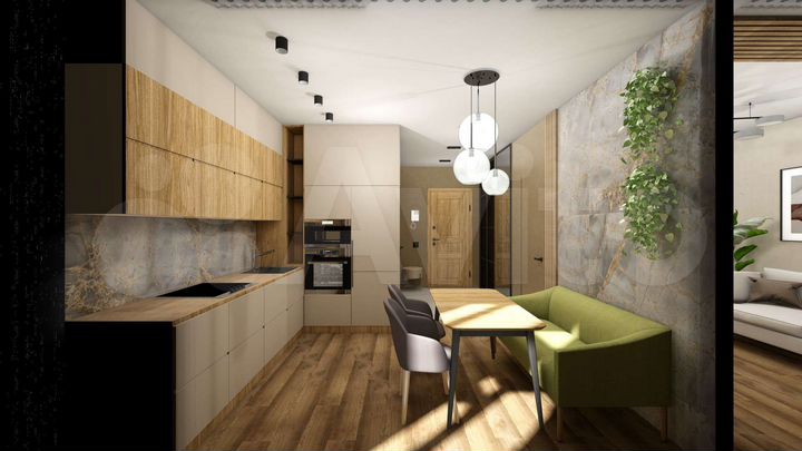 1-к. квартира, 39,6 м², 7/12 эт.