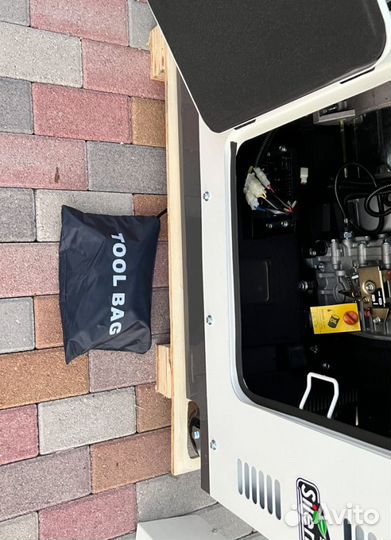 Дизельный генератор 14 kW g-power однофазный с пос