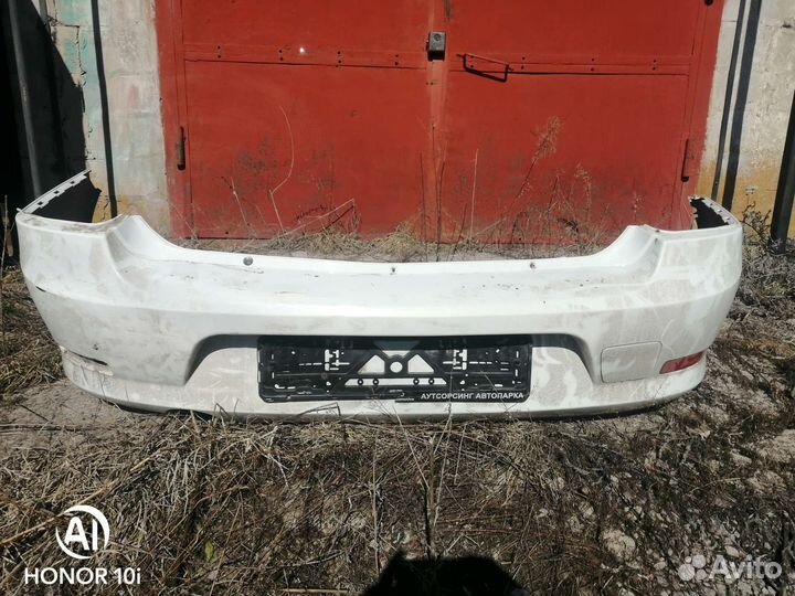 Бампер рено логан 1 рейстайлинг