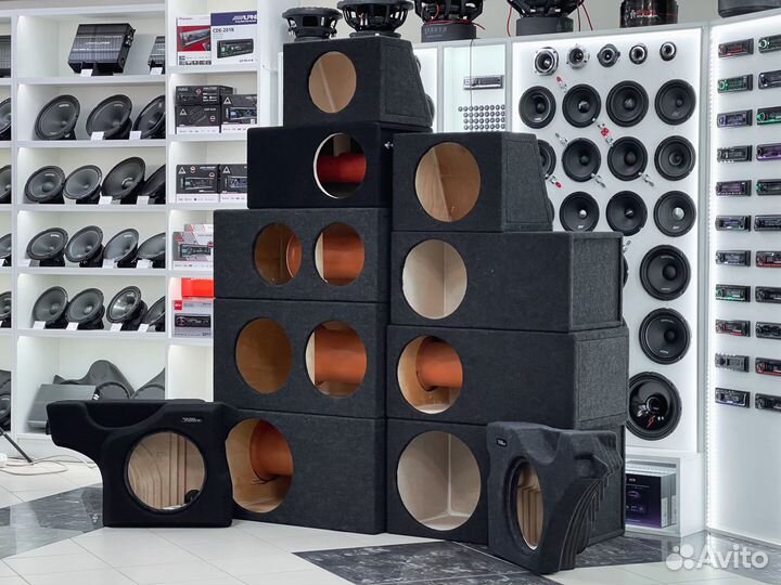 Короба под сабвуфер