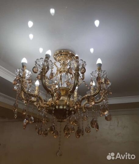 Люстра хрустальная
