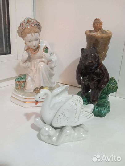 Статуэтки фарфор СССР