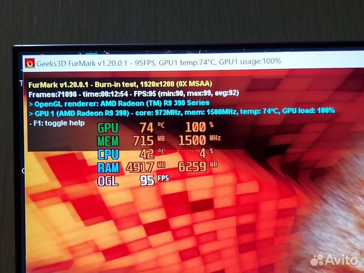 Видеокарта R9 390 Series 8Gb