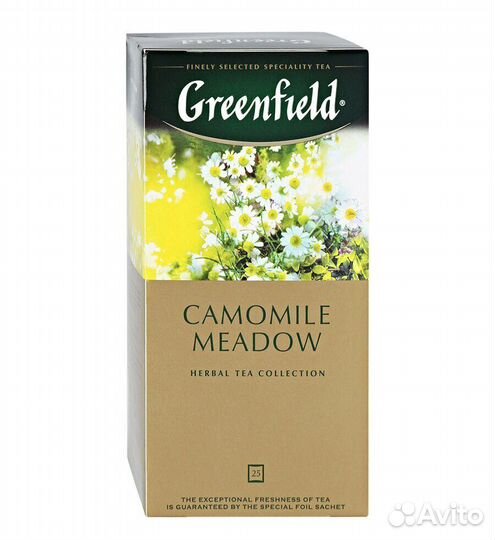 Чай Greenfield Camomile Meadow Травяной 25пак
